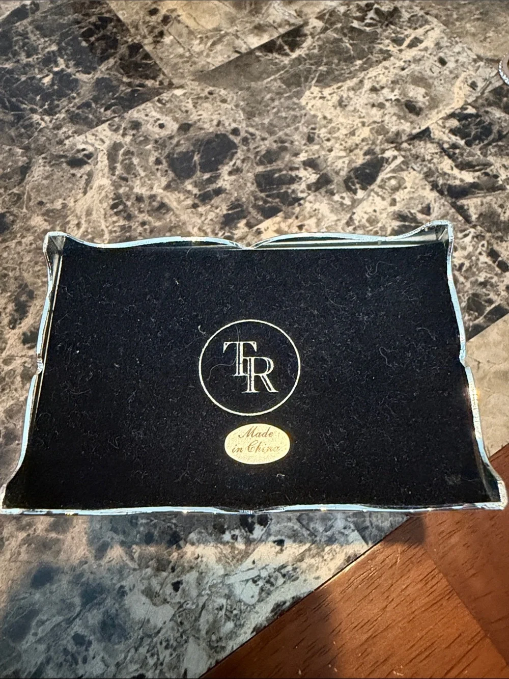 Mini Things Remembered Metal Trinket Box with Infinity (8) on Top